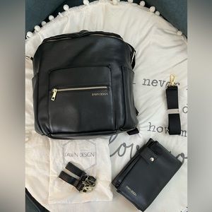 Fawn Design “The Original Diaper Bag” Black